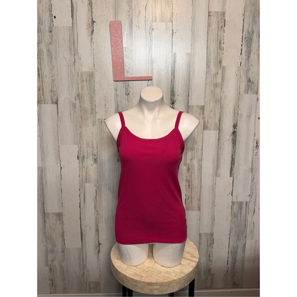 No boundaries hot pink tank top size large